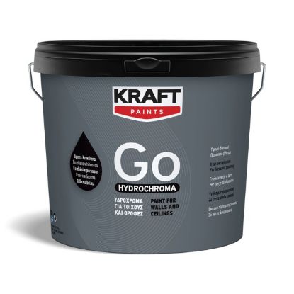 ΥΔΡΟΧΡΩΜΑ GO ΛΕΥΚΟ MAT (9L) KRAFT