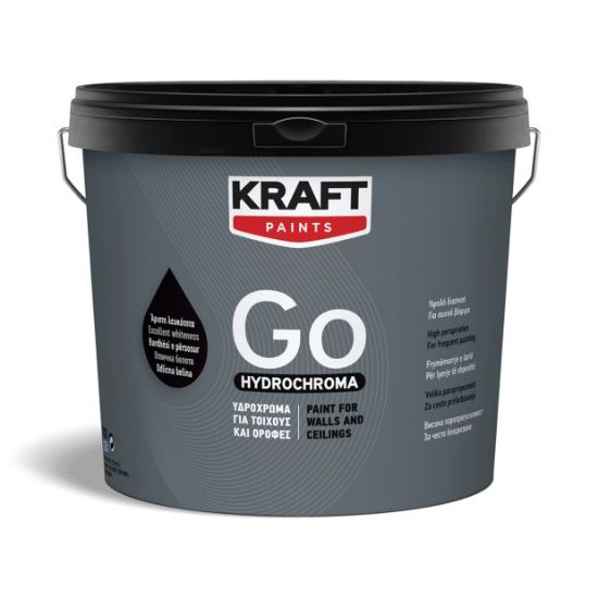 ΥΔΡΟΧΡΩΜΑ GO ΛΕΥΚΟ MAT (9L) KRAFT