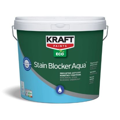 ΑΣΤΑΡΙ ΝΕΡΟΥ ECO STAIN BLOCKER AQUA ΛΕΥΚΟ (1L) KRAFT