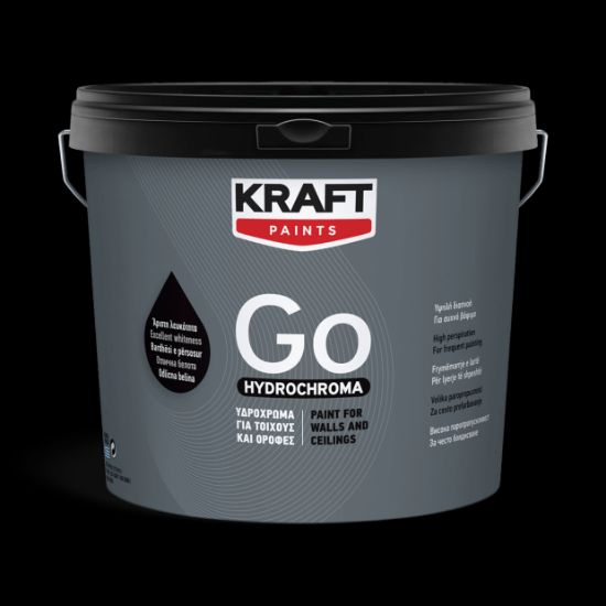 ΥΔΡΟΧΡΩΜΑ GO ΛΕΥΚΟ MAT (9L) KRAFT